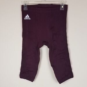 Adidas Primeknit Burgandy Football Pants Size Medium